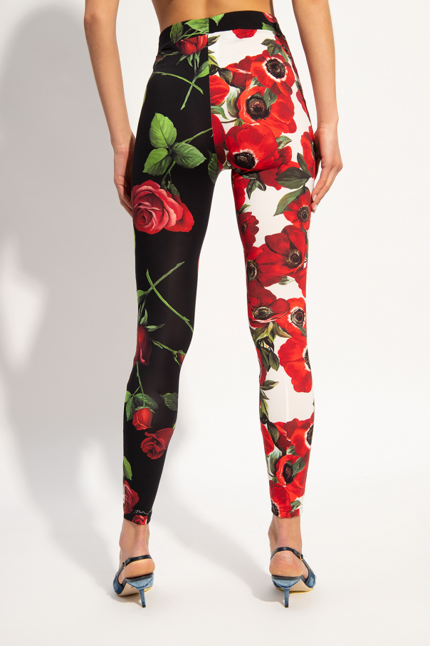 Floral print leggings Dolce & Gabbana